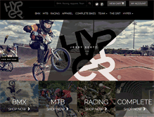 Tablet Screenshot of hyperbicycles.com